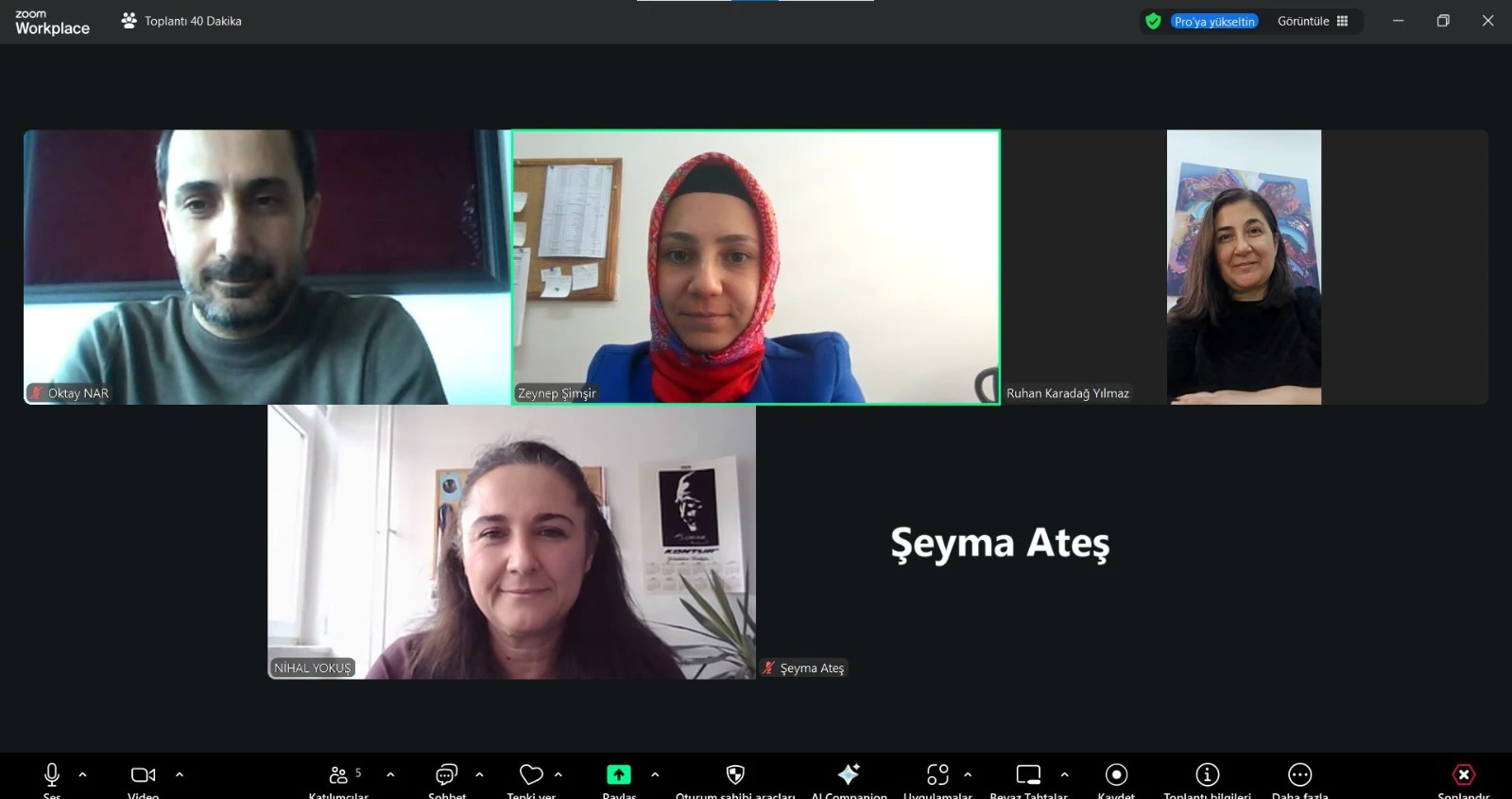 Eğitim Bilimleri Enstitüsü İç Paydaş Toplantısı